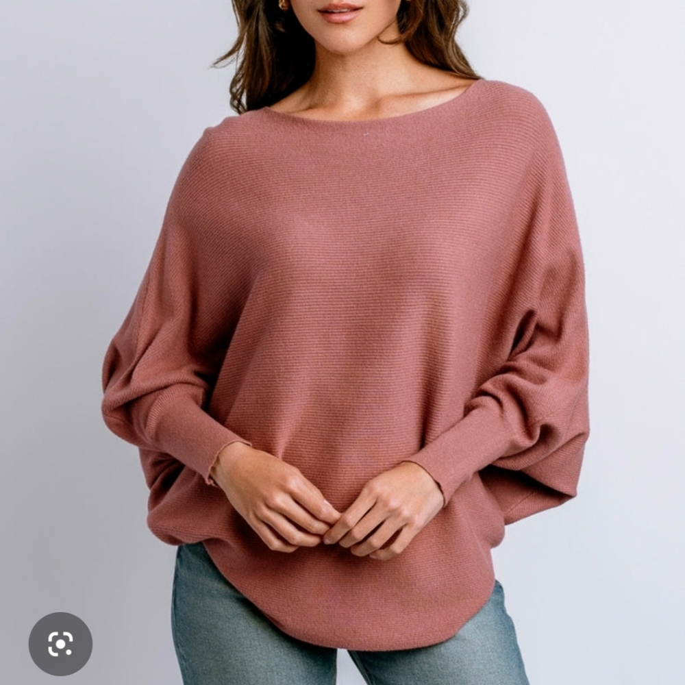 Kerisma Women's Ryu Dusty Rose Sweater